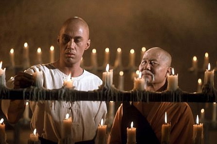 A scene from the TV show Kung Fu.