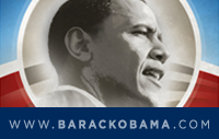 Obama classic side portrait
